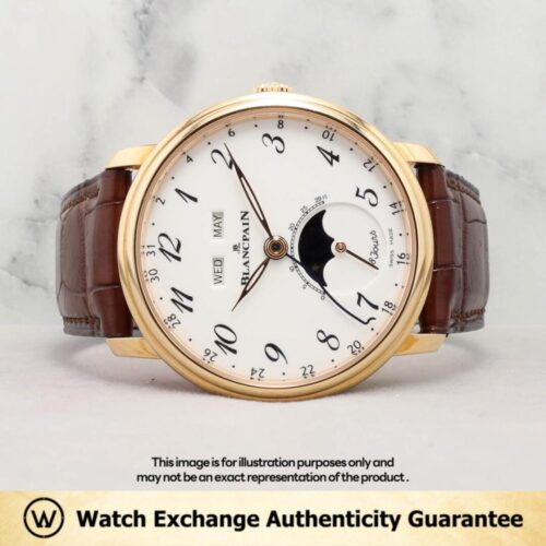 Quantième Villeret Complet 8 Jours Strap
