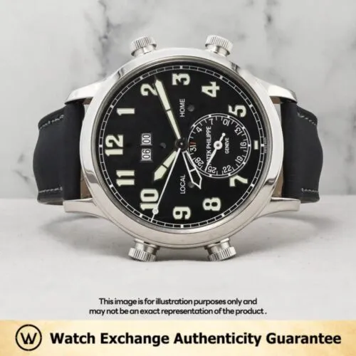 Grand Complications Alarm Travel Time Leather