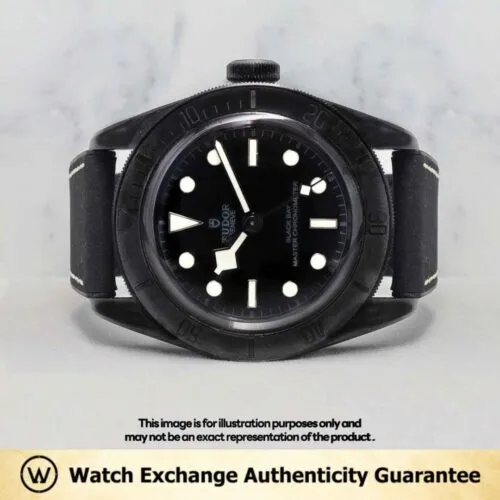 Black Bay Ceramic Leather