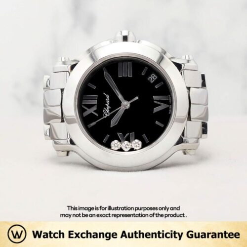 Happy Sport Happy Sport Quartz Black Dial Diamonds Bracelet