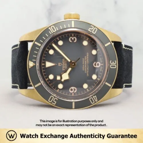 Black Bay Bronze Leather