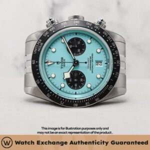 Black Bay Chrono Flamingo Blue Jubilee
