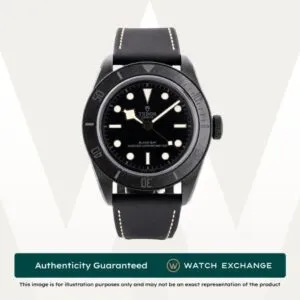 Black Bay Ceramic Leather