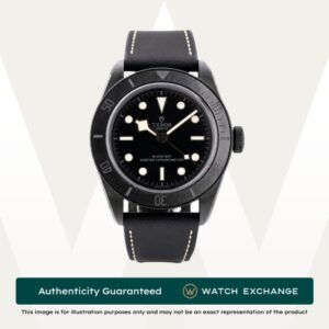 Black Bay Ceramic Leather